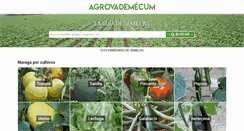 Desktop Screenshot of agrovademecum.com